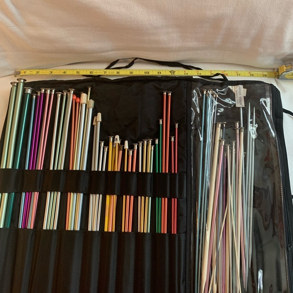 Vintage Aluminum Knitting Needles, Various Sizes - Picture 2 of 9